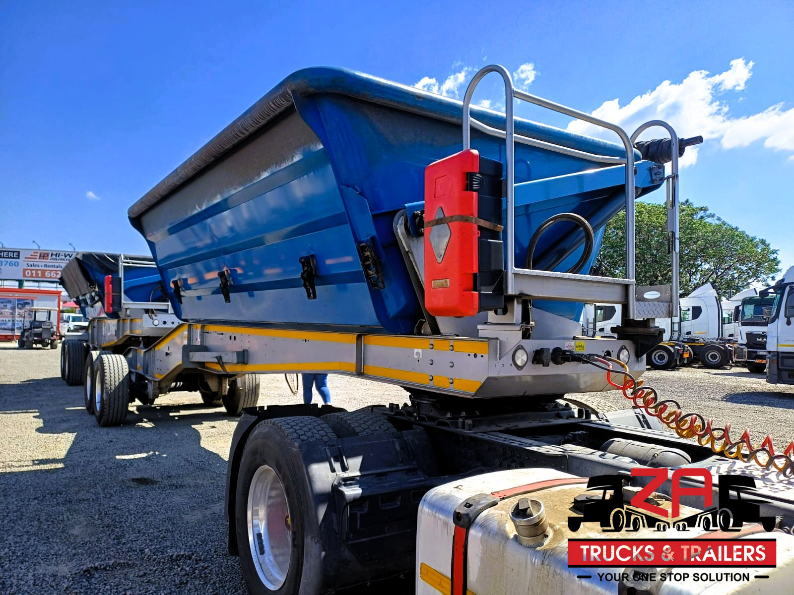 2023 LEADER 18 CUBE SIDE TIPPER TRAILER #53345
